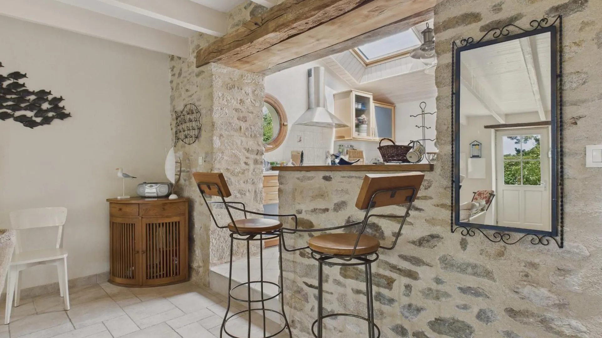 Maison Bretonne Pour 4 Adultes Et 3 Enfants Сен-Жильда-де-Рюи Франция